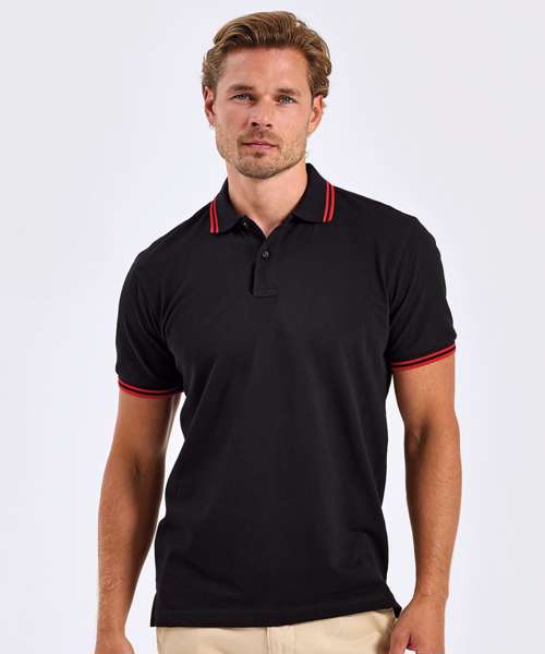 Classic fit tipped polo