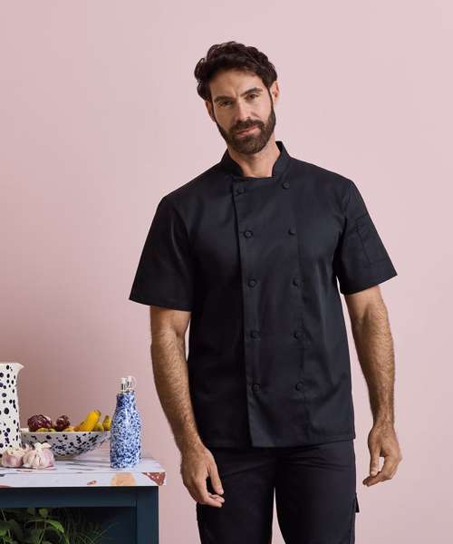 Chefs Coolchecker® short sleeve jacket